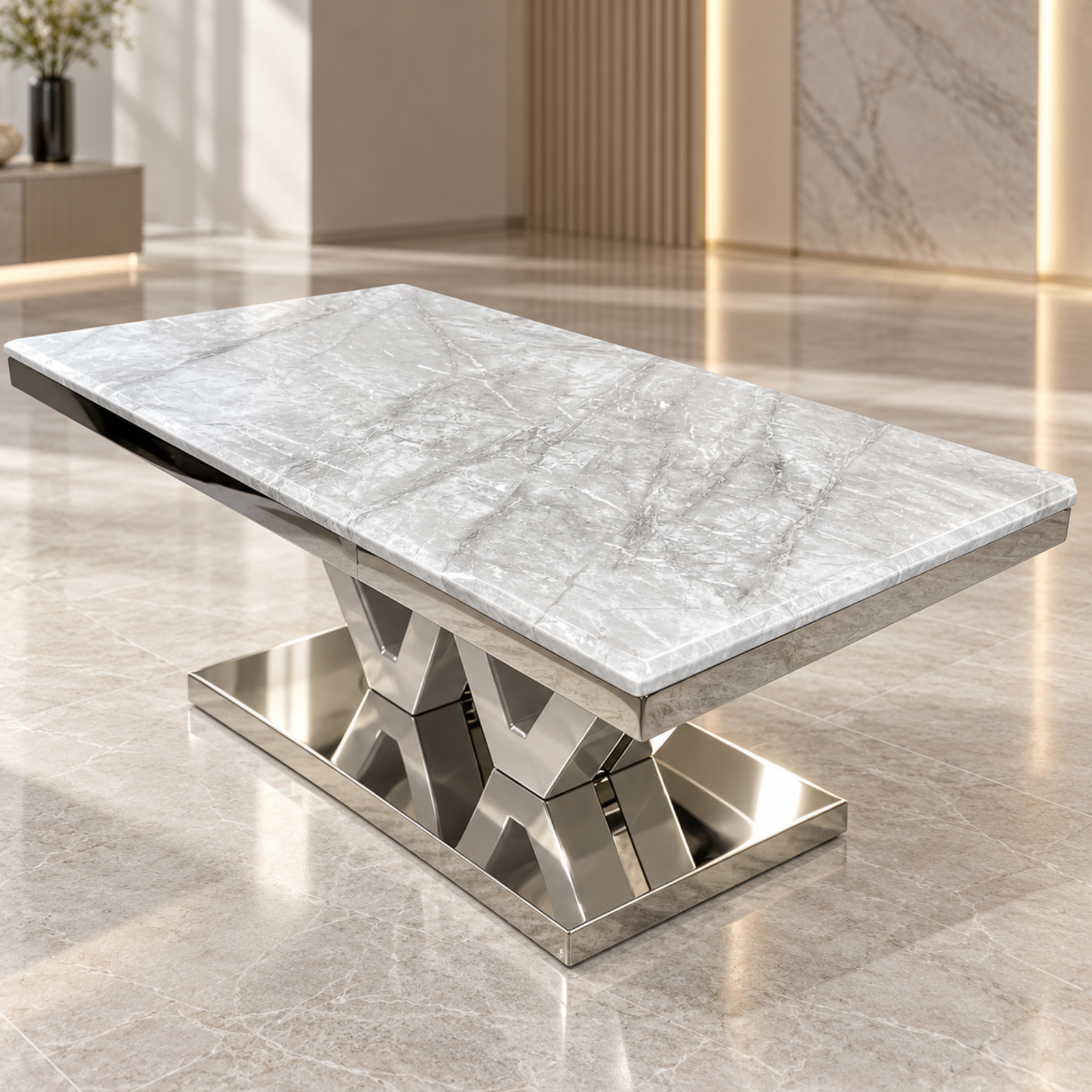 Untitled Design - 2026-10-14T150614.568 Majestic Grey Marble Coffee Table - Image 1