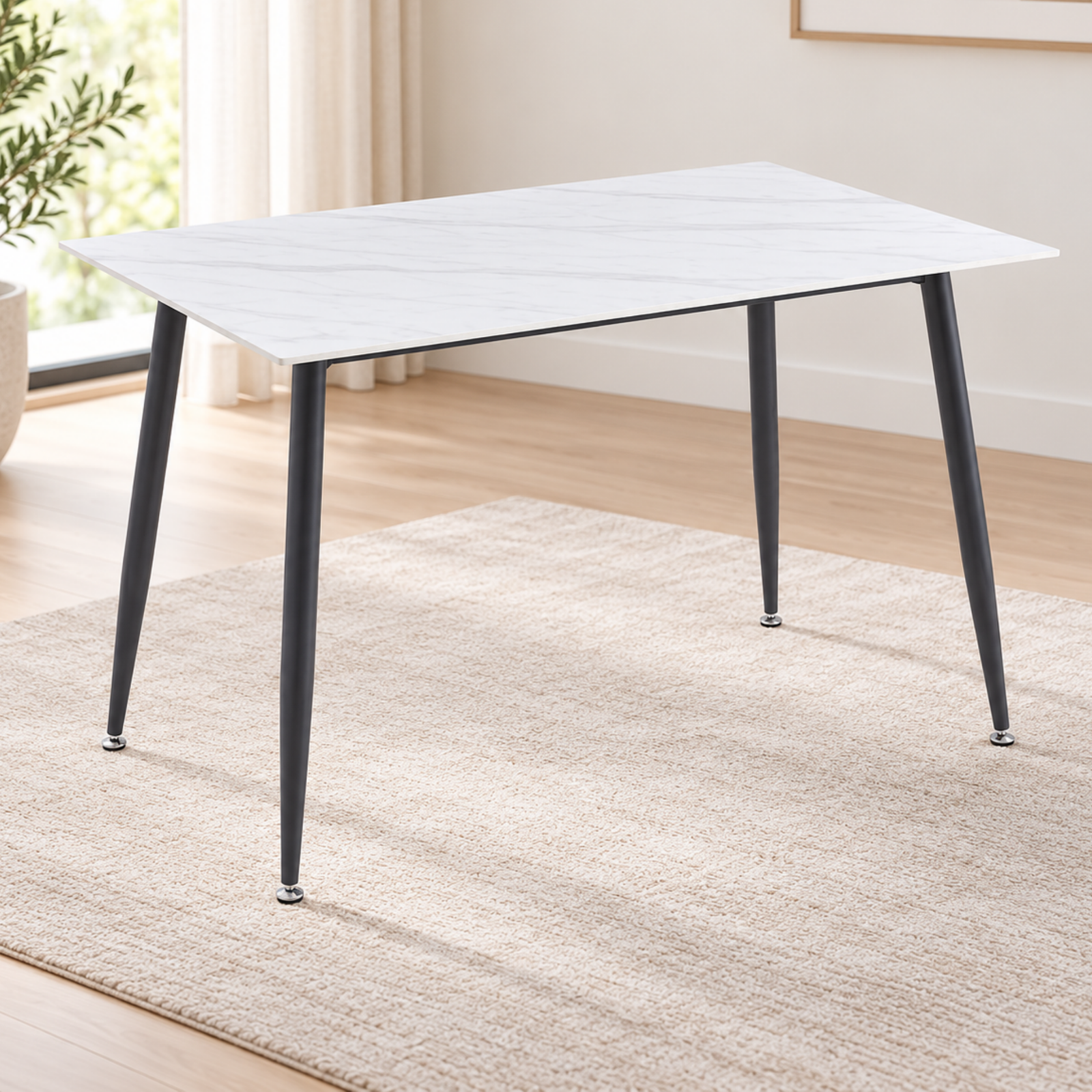 Untitled Design - 2026-10-14T174920.239 Oxford White Ceramic Dining Table 120cm - Image 1